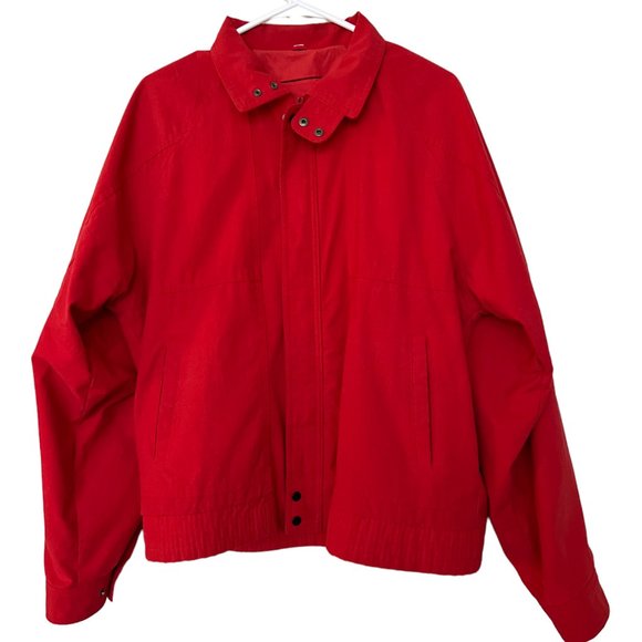 Vintage Red Hunt Club Casual Lightweight Fashion Jacket - Men's Large - Picture 1 of 12
